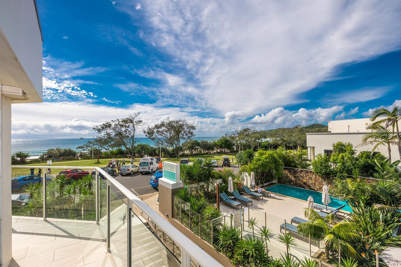 Bayview Beachfront Apartments, In Town Right On The Beach Byron Bay Exterior foto